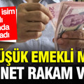 SGK Uzmanı Okan Güray Bülbül en düşük emekli maaşı için net rakam verdi
