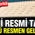 Yeni resmi tatil günü resmen geliyor: Tarih verildi