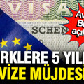 Avrupa Birliği duyurdu: Türklere 5 yıllık Schengen Vizesi geliyor, kimler alabilecek?