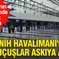 Avrupa'nın göbeğinde panik anları: Münih Havalimanı'nda tüm uçuşlar askıya alındı