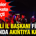 CHP'li il başkanı Filyos Çayı'nda akıntıya kapıldı: Ekipler harekete geçti