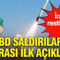 İran resti çekti: ABD saldırıları sonrası ilk açıklama