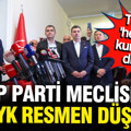 CHP Parti Meclisi'nden 28 üye istifa etti, PM ve MYK resmen düştü