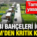 Hobi bahçeleri için TBMM'den kritik karar: Tamamen yasaklandı