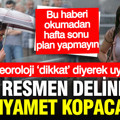Meteoroloji yarın için uyardı: Birçok şehre şiddetli gök gürültülü sağanak geliyor