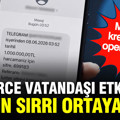 Binlerce vatandaşı etkileyen SMS'in sırrı ortaya çıktı: MİT'ten, kredi kartı operasyonu
