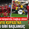 Dünya Kupası'na kabus gibi başlangıç: Avustralya karşısında mağlup olduk