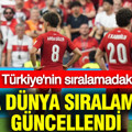 FIFA Dünya Sıralaması güncellendi: Türkiye'nin sıralamadaki yeri belli oldu