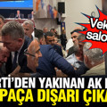 AK Parti'den şikayet eden AK Partili, yaka paça dışarı çıkarıldı