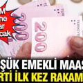 AK Parti en düşük emekli maaşı zammı için rakam verdi: Temmuz'da TBMM onlar için çalışacak