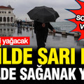 Meteoroloji saat verdi: Sicim gibi yağacak, 39 ilde gök gürültülü sağanak yağış, 15 ile sarı kod