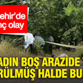 Başakşehir’de korkunç olay: Bir kadın boş arazide taşla öldürülmüş halde bulundu