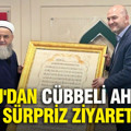 Süleyman Soylu'dan Cübbeli Ahmet'e sürpriz ziyaret
