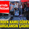 Dilovası’nda Adalet Nöbeti: Ailelerden kamu görevlileri yargılansın çağrısı