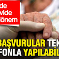 Evde tedavide yeni dönem: Başvurular tek telefonla Yapılabilecek