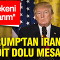 Trump'tan İran'a tehdit dolu mesajlar: Gerekeni yaparım