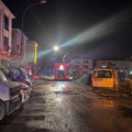 Erzincan’da inşaat sahasında doğal gaz sızıntısı paniği
