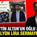 Fahrettin Altun'un oğlu babası görevdeyken şirket kurdu, 3 yılda 210 milyon lira sermaye yaptı