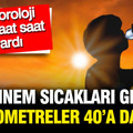 Meteoroloji 81 ili saat vererek uyardı: Batı'da cehennem sıcağı, Doğu'da sağanak yağış