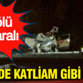 Rize'de katliam gibi kaza: 3 ölü 4 yaralı