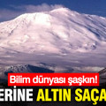 Bilim dünyası şaşkın... Lav yerine altın saçan dağ
