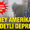 Güney Amerika'da şiddetli deprem: Tsunami açıklaması geldi