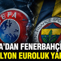 UEFA'dan Fenerbahçe'ye 7,5 milyon euroluk yaptırım