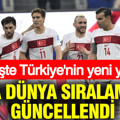 FIFA dünya sıralaması güncellendi: Türkiye’nin yeri belli oldu