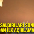 ABD saldırıları sonrası İran'dan ilk açıklama geldi