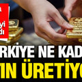 Dünya Altın Konseyi açıkladı: Türkiye ne kadar altın üretiyor?