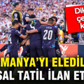Almanya'yı elediler, ulusal tatil ilan ettiler