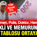 Emekli ve memurun yeni maaş tablosu ortaya çıktı: TÜİK öncesi İTO sürprizi