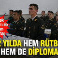 2 yılda hem rütbe hem de diploma...Yüksek donanım ile mezun oluyorlar