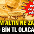 Bir tahmin de yapay zekadan: Gram altın ne zaman 10 bin lira olacak?