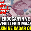Memur zammı milletvekili maaşlarını da artırdı: Erdoğan'ın ve milletvekillerinin maaşı ne kadar oldu?