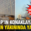 Trump'ın konaklayacağı otelin yakınında yangın: Metro istasyonu geçici olarak kapatıldı