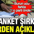 5 anket şirketi birden açıkladı: Burun ucu farkla o parti önde