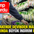 Perakende devinden market raflarında büyük indirim dalgası... Trump duyurdu