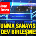 Savunma sanayisinde dev birleşme: 3,45 milyar dolarlık imza