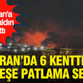 ABD, İran'a güçlü saldırı başlattı: İran’da 6 kentte peş peşe patlama sesleri