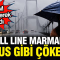AKOM yeni dalgayı duyurdu: Yağmur değil 'Squall line' kabusu Marmara'ya çökecek