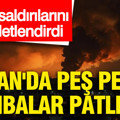 ABD saldırılarını şiddetlendirdi: İran'da peş peşe bombalar patlıyor