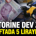 Motorine bir zam daha geldi: 1 haftada 5 lirayı aştı