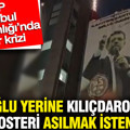 Poster krizi: İmamoğlu yerine Kılıçdaroğlu'nun posteri asılmak istendi
