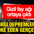 Sındırgı depremlerinde şoke eden gerçek: Gizli fay ağı ortaya çıktı