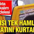 Uçakta ölüm kalım mücadelesi: Karısı tek hamlede hayatını kurtardı