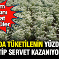 Üretim sahasını bin kat büyüttüler: Dünya’da tüketilenin yüzde 80’ini üretip servet kazanıyorlar