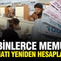 Memurların tazminatı yeniden hesaplanacak: Resmi Gazete'de yayımlandı