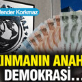 Kalkınmanın anahtarı: DEMOKRASİ…