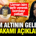 Filiz Eryılmaz gram altının geleceği rakamı açıkladı: Tarih verdi